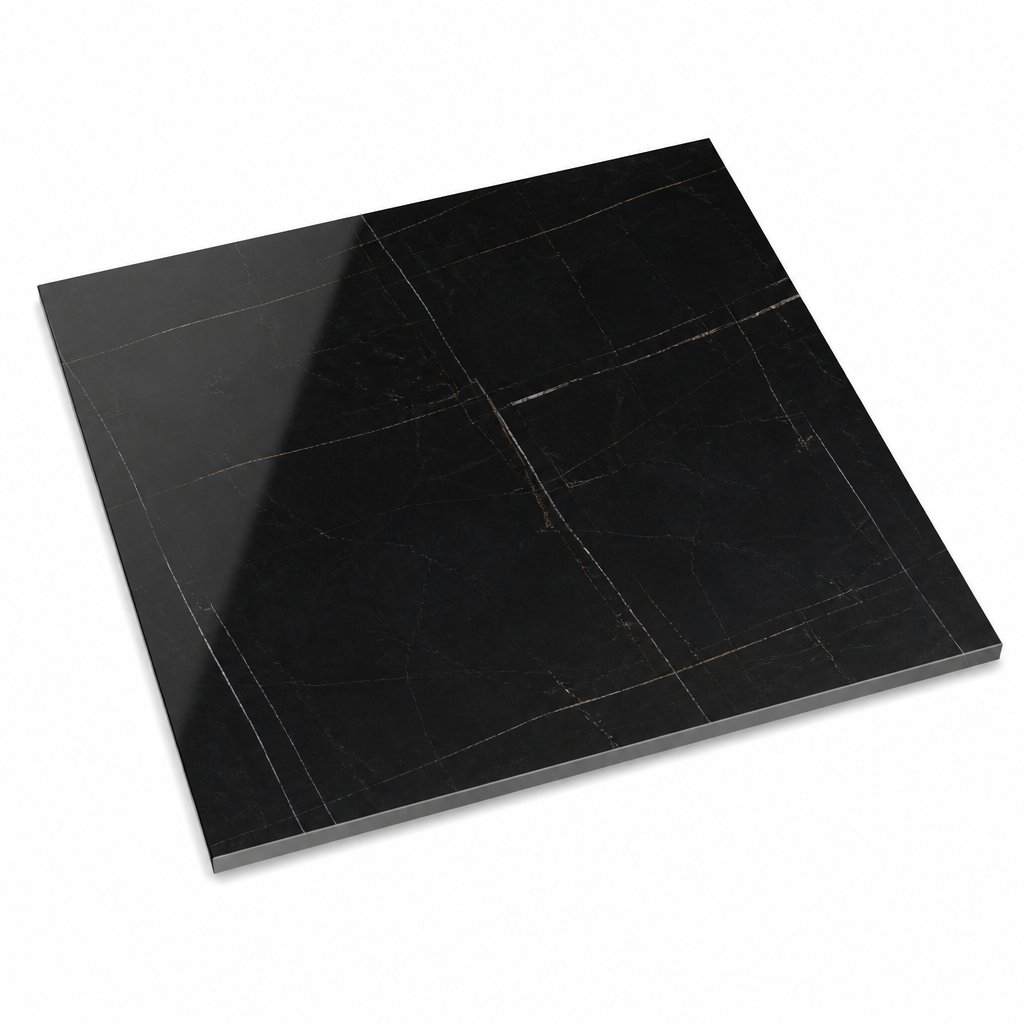 Black Polished Porcelain